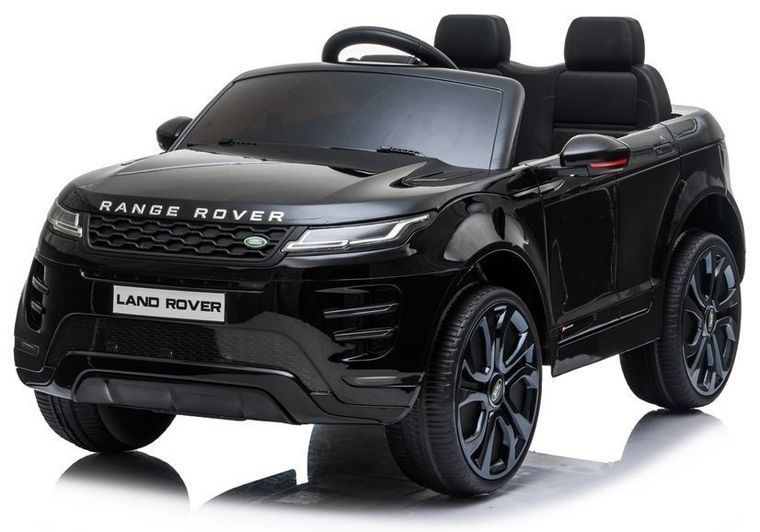 Lean Cars, Range Rover Evoque, pojazd na akumulator, czarny lakierowany