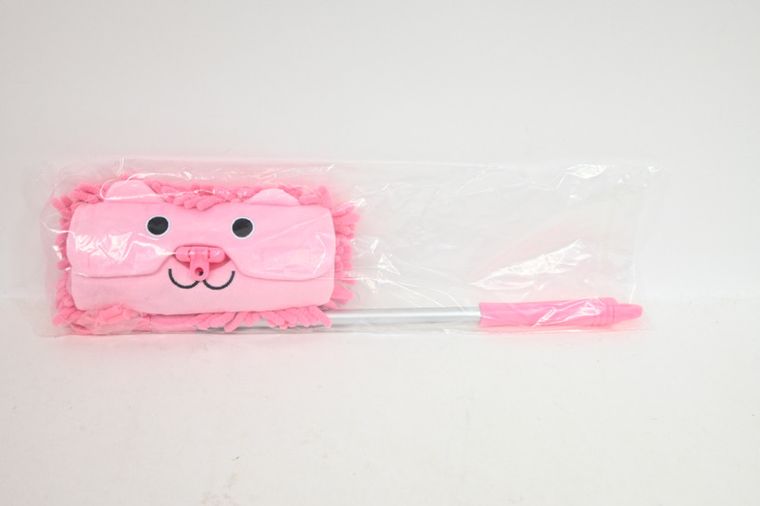 Lean Toys, akumulatorowce I Chiny, mop dla dzieci, różowy