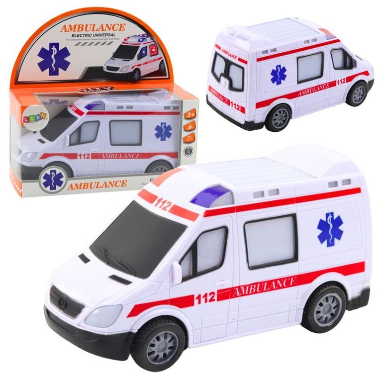 Lean Toys, ambulans, pojazd interaktywny