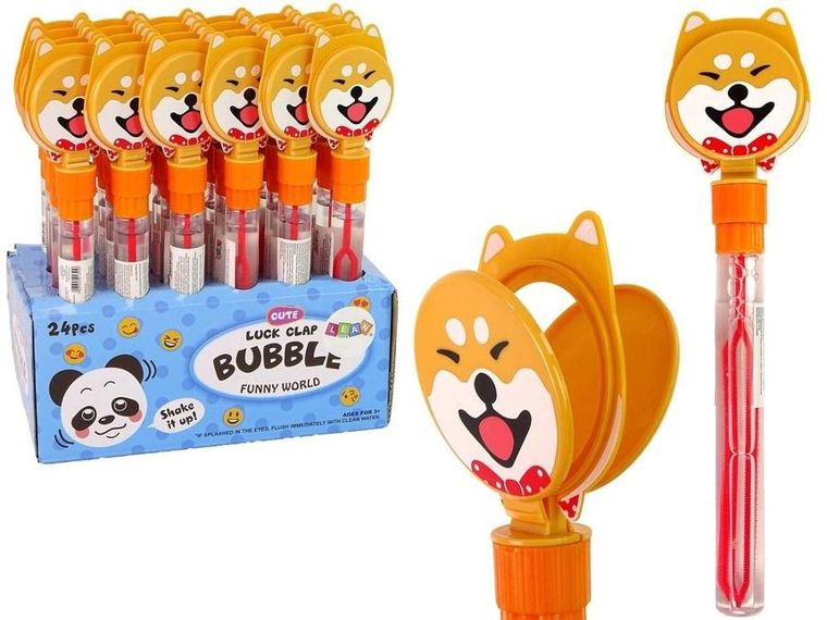 Lean Toys, bańki mydlane, piesek, 30 cm