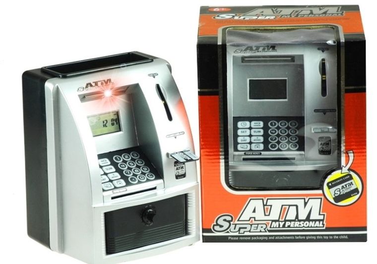 Lean Toys, bankomat dziecięcy, skarbonka