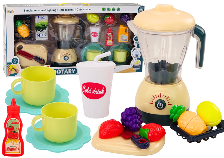 Lean Toys, blender, zestaw z akcesoriami