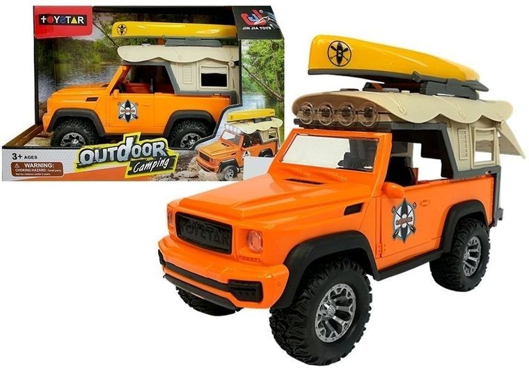 Lean Toys, Camping Jeep, pojazd interaktywny