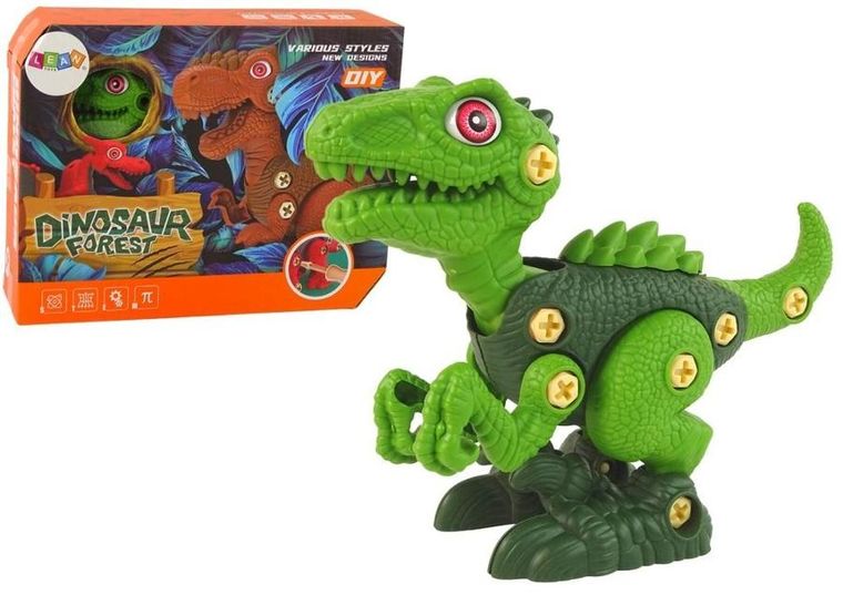 Lean Toys, dinozaur do skręcania, figurka