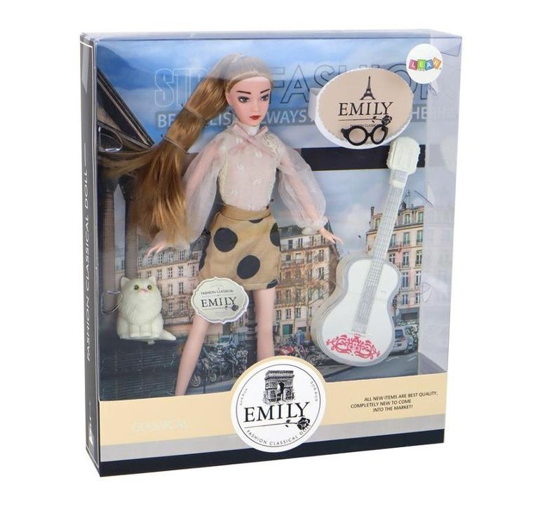 Lean Toys, Emily, lalka z gitarą i kotkiem