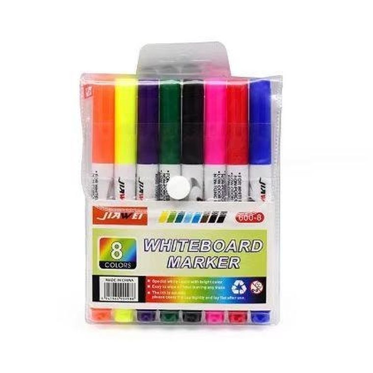 Lean Toys, flamastry, 8 szt.