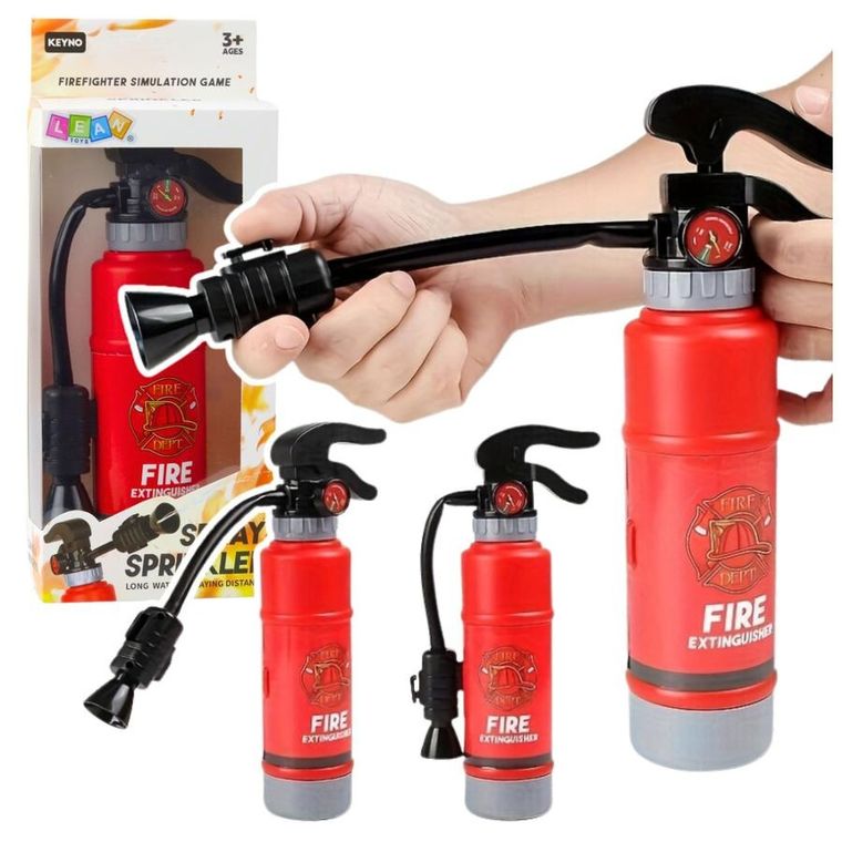 Lean Toys, gaśnica z funkcją pryskania wodą