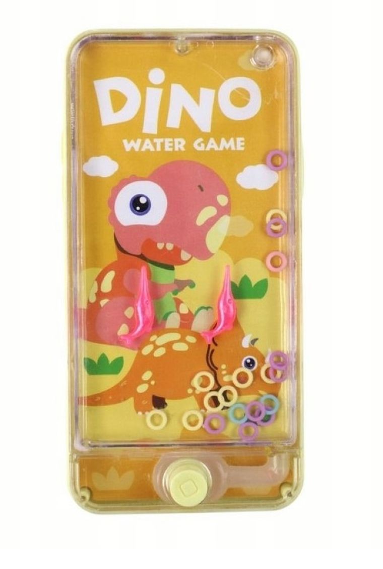 Lean Toys, gra zręcznościowa, dinozaur, żółta