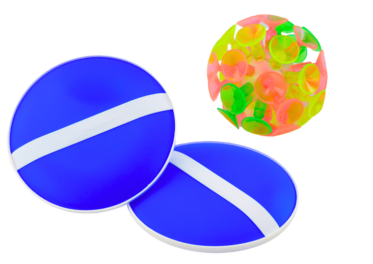 Lean Toys, gra zręcznościowa, paletki z piłką z przyssawkami