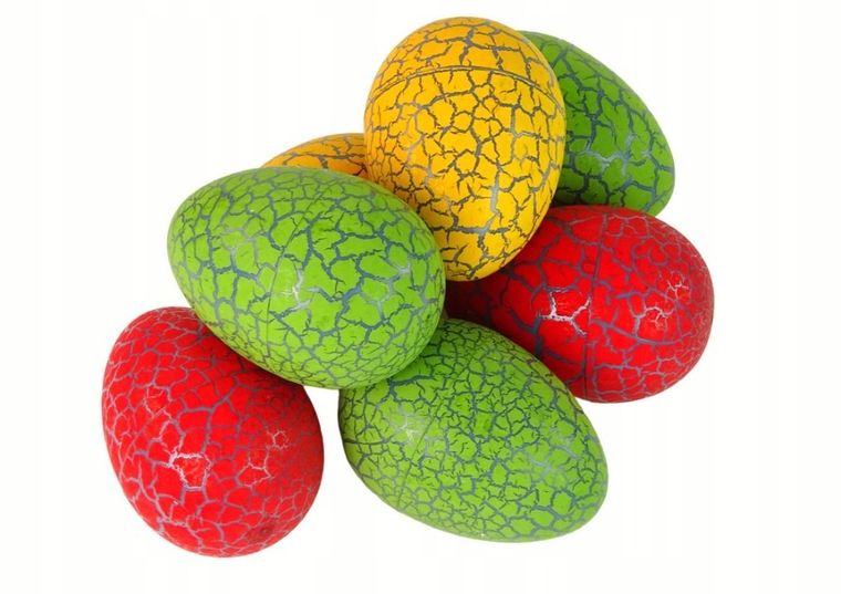 Lean Toys, jajo dinozaura, figurki, 8 cm, 1 szt.