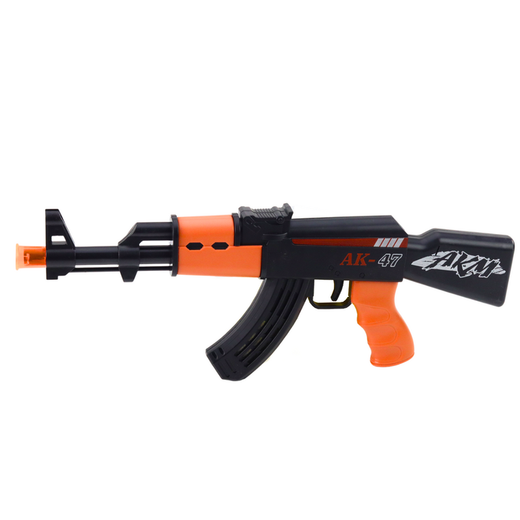 Lean Toys, karabin elektryczny AK47, efekty świetlne i dźwiękowe