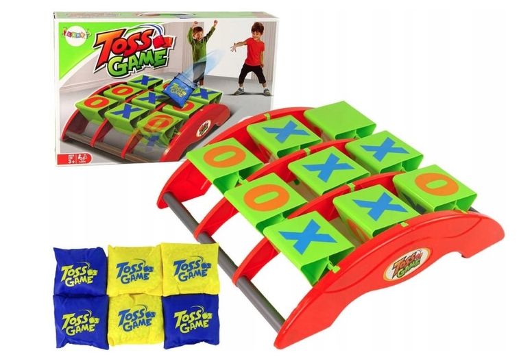 Lean Toys, kółko i krzyżyk, rzucanie do celu