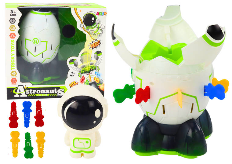Lean Toys, Kosmonauta wyskakujący z rakiety, gra zęcznościowa