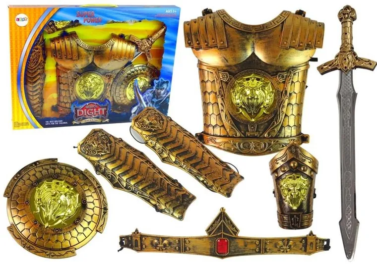 Lean Toys, kostium rycerza z akcesoriami