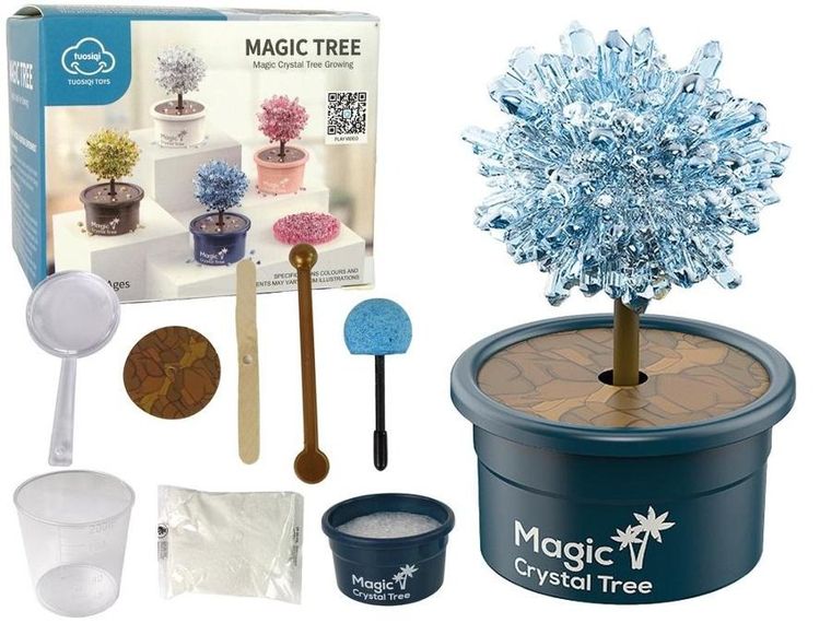 Lean Toys, Magiczne drzewko, hodowla kryształów, niebieskie