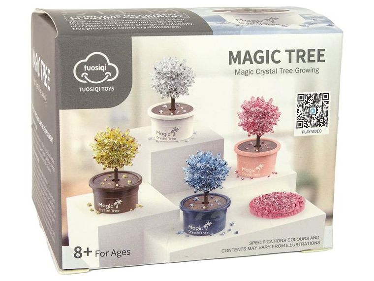 Lean Toys, Magiczne drzewko, hodowla kryształów, srebrne