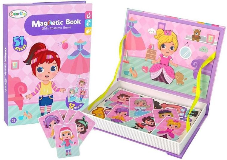 Lean Toys, magnetyczna układanka, kostiumy