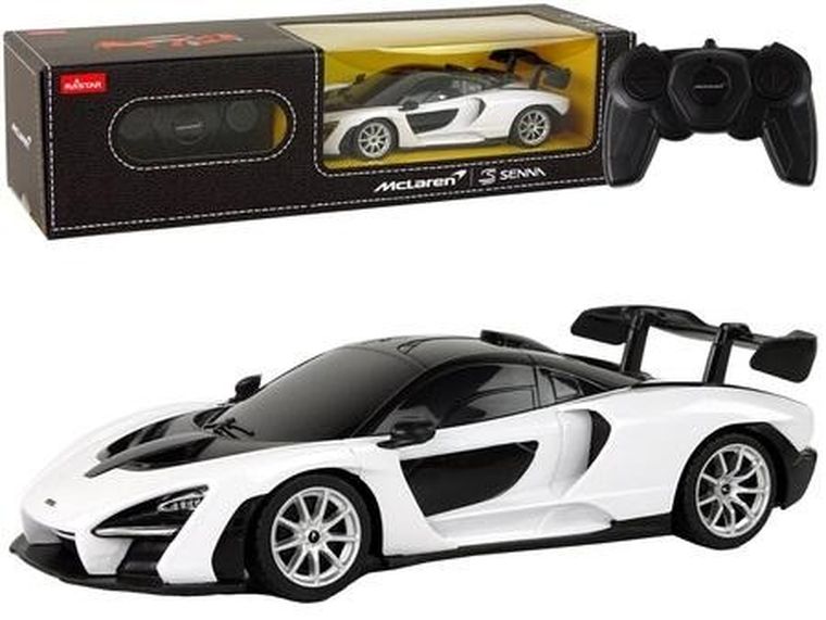 Lean Toys, McLaren, pojazd zdalnie sterowany, biały, 1:24