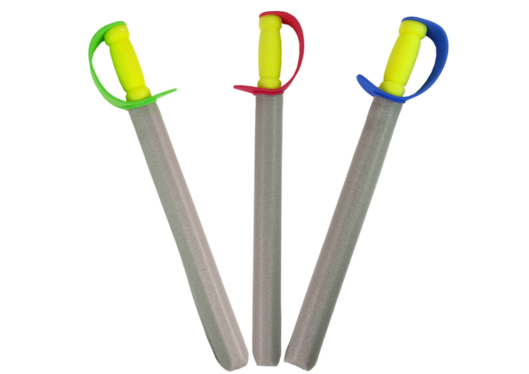 Lean Toys, miecz rycerza z pianki, 1 szt.