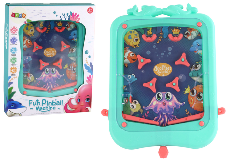 Lean Toys, mini pinball, gra zręcznościowa