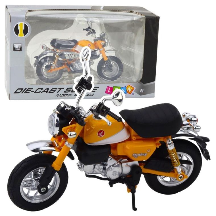 Lean Toys, motocykl retro, pojazd interaktywny, 1:12