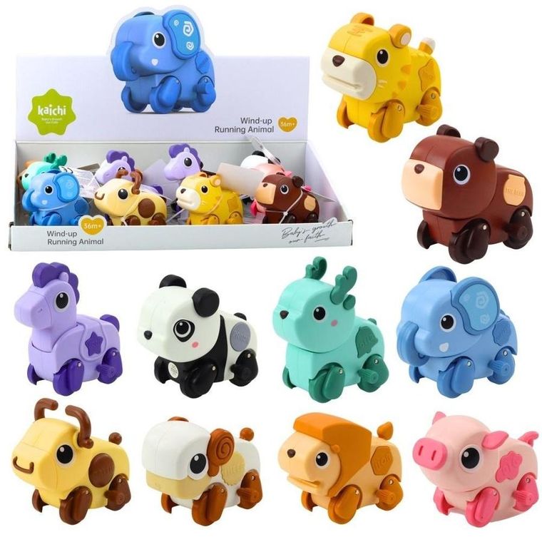 Lean Toys, nakręcane jeżdżące zwierzątko, 1 szt.