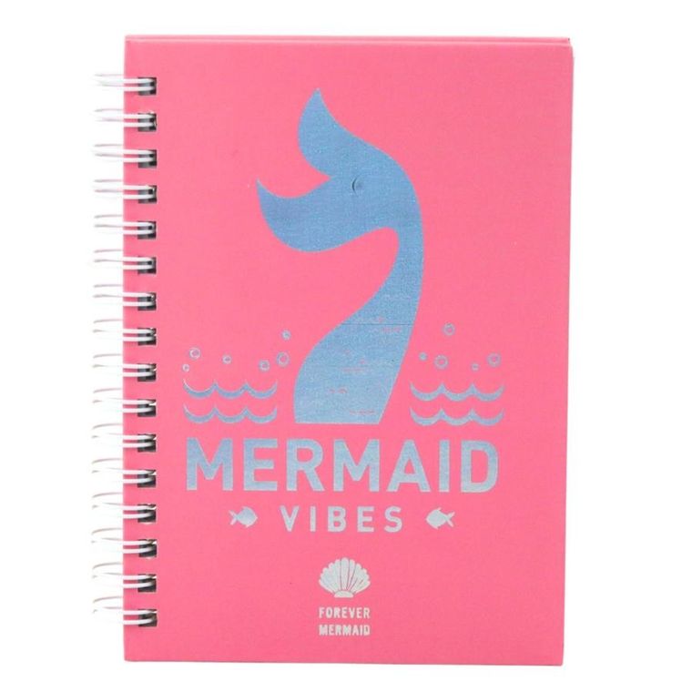 Lean Toys, notatnik A6, 80 kartek, linia, Ogon Syreni, 1 szt.