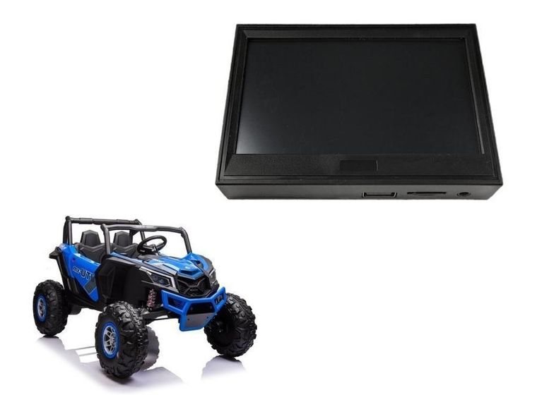 Lean Toys, panel muzyczny LCD do pojazdu na akumulator XMX613 24V