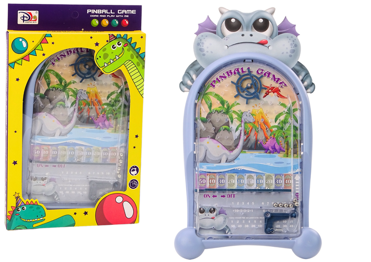 Lean Toys, pinball, gra zręcznościowa, dinozaury