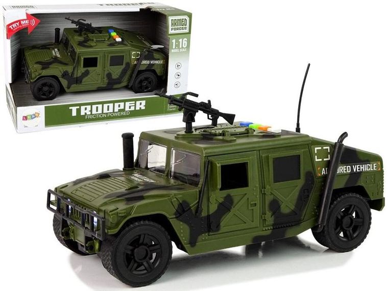 Lean Toys, pojazd wojskowy z napędem frykcyjnym