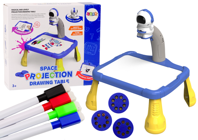 Lean Toys, projektor do nauki rysowania, kosmos