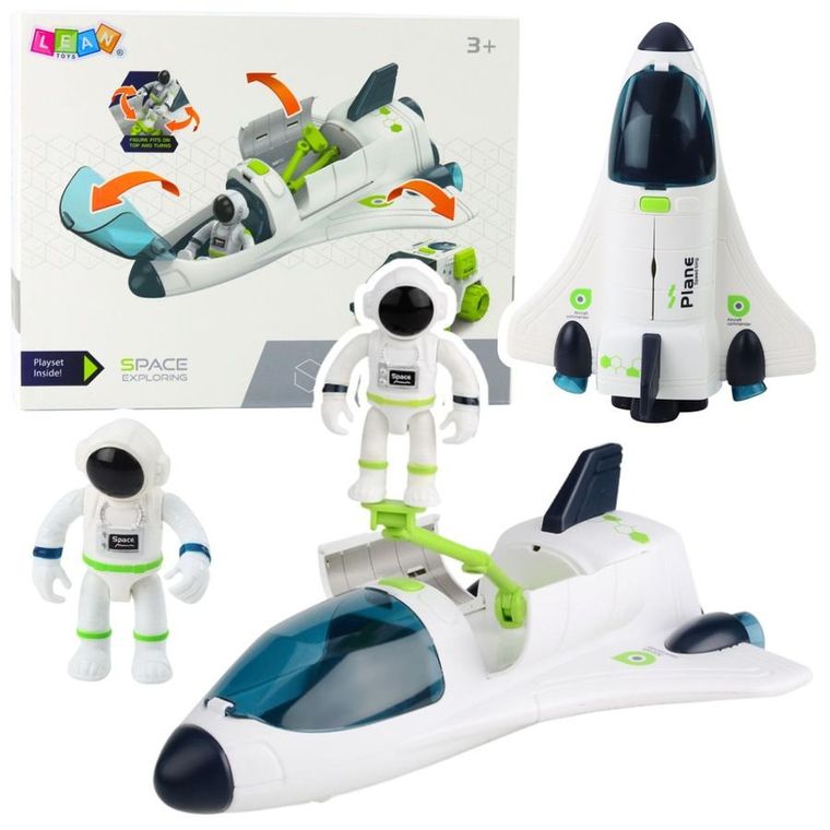 Lean Toys, prom kosmiczny z astronautami, pojazd interaktywny