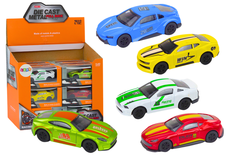 Lean Toys, resorak, pojazd metalowy z napędem, 1:43, 1 szt.