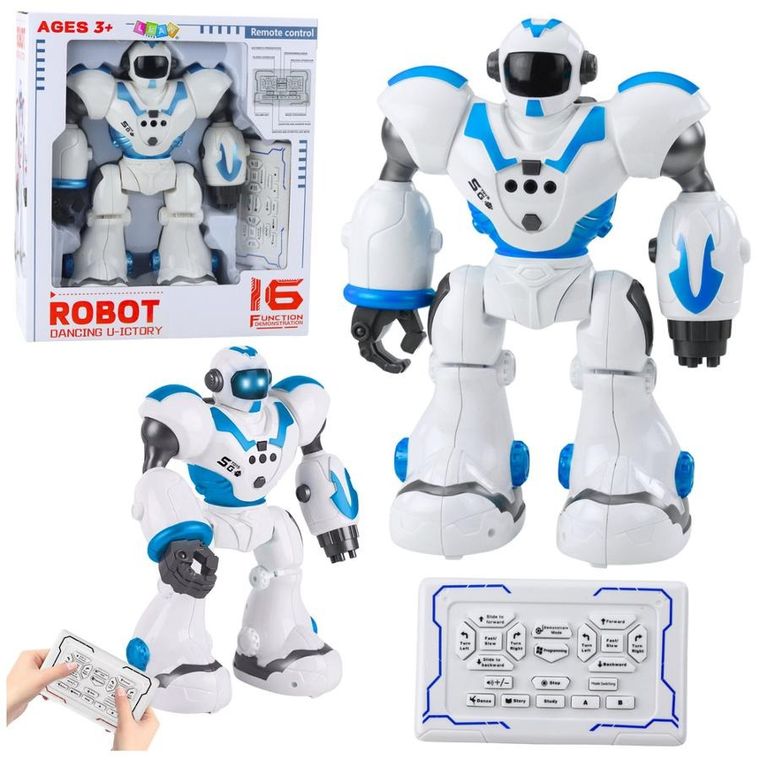 Lean Toys, robot interaktywny zdalnie sterowany, 16 funkcji