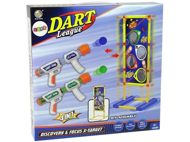 Lean Toys, Rzut do celu, gra zręcznościowa