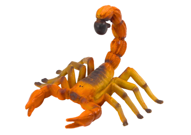 Lean Toys, skorpion pustynny, figurka, 8 cm