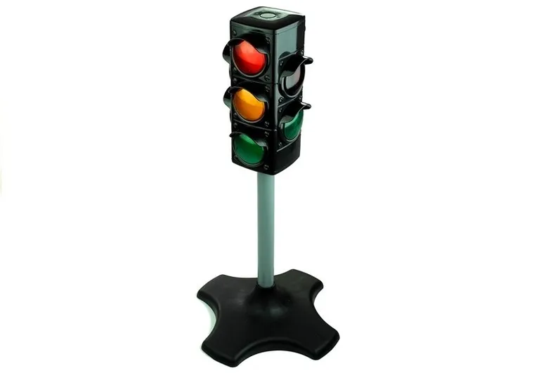 Lean Toys, sygnalizator świetlny, drogowy, 72 cm