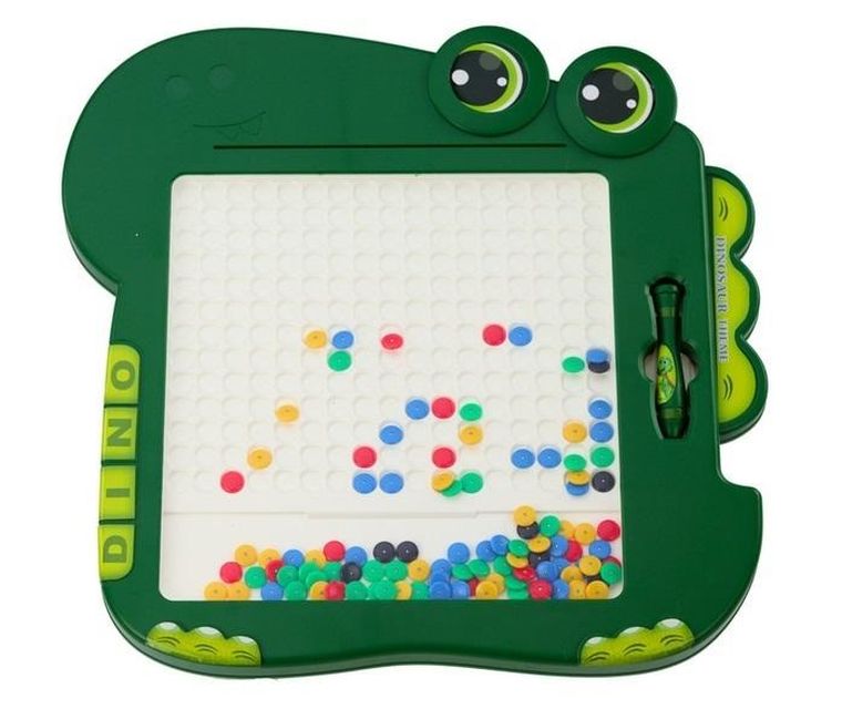 Lean Toys, tablica magnetyczna, dinozaur
