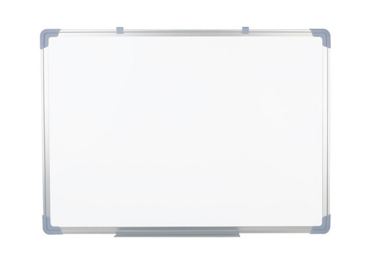 Lean Toys, tablica magnetyczna, suchościeralna, biała, 90-60 cm