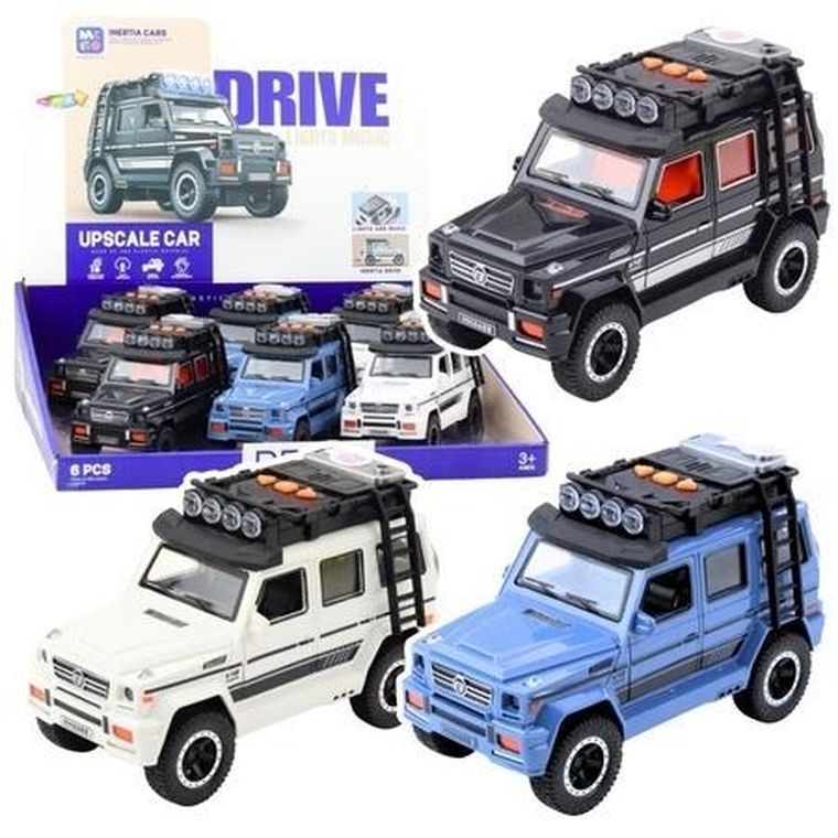 Lean Toys, terenówka z napędem i otwieranymi drzwiami mix