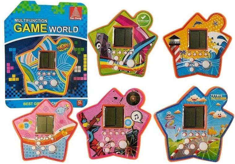 Lean Toys, Tetris Gwiazdka, gra elektroniczna, kieszonkowa