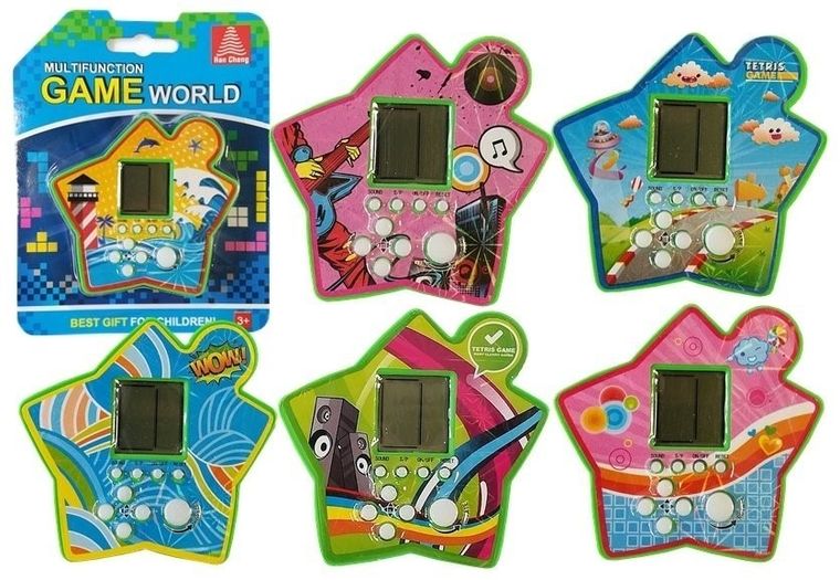 Lean Toys, Tetris Gwiazdka, gra elektroniczna, kieszonkowa