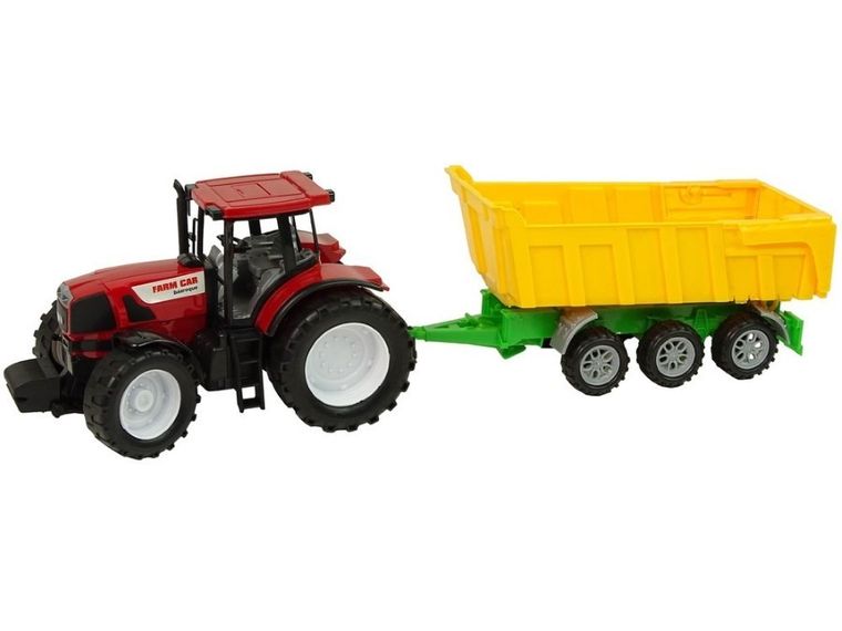 Lean Toys, Traktor z wywrotką, 50 cm