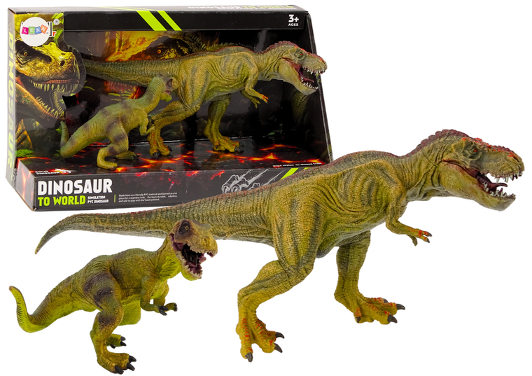 Lean Toys, Tyranozaur, figurki, 2 szt.