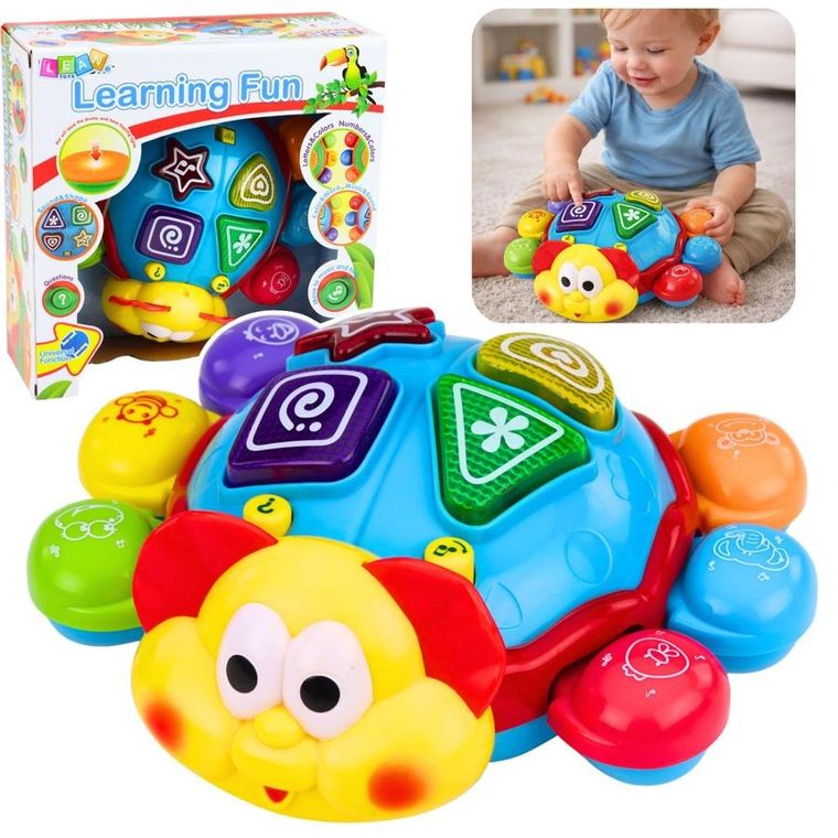 Lean Toys, uciekająca biedronka, zabawka interaktywna