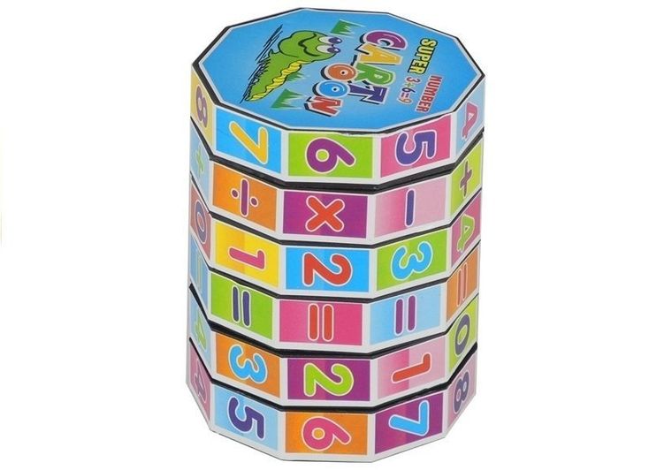 Lean Toys, walec matematyczny, kostka edukacyjna, nauka liczenia