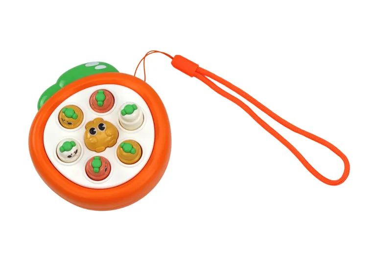 Lean Toys, Whac a Mole, marchewki, mini gra zręcznościowa, 1 szt.