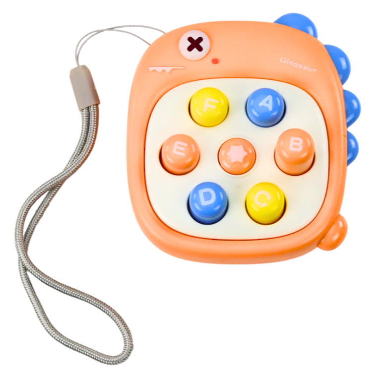 Lean Toys, Whack A Mole, Dinozaur, gra zręcznościowa