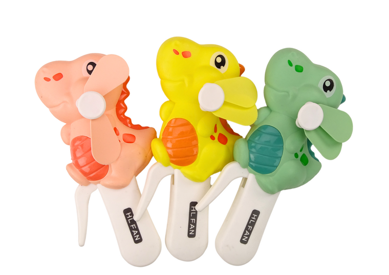 Lean Toys, wiatrak ręczny, dinozaur