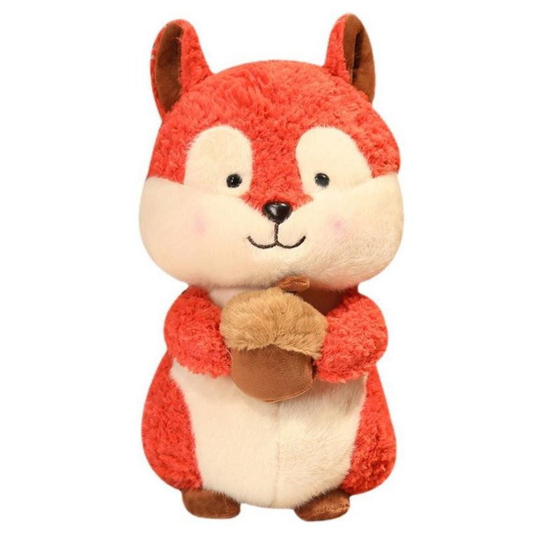 Lean Toys, wiewiórka, maskotka, 25 cm